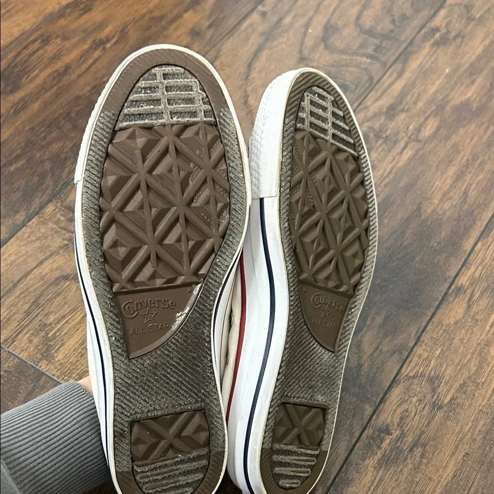 Converse Chuck Taylor All Star Off White Stretch back Slip on Sneakers size 8 - Picture 5 of 7